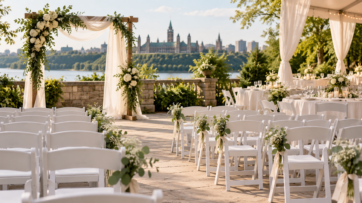 Affordable Wedding Chair Rentals in Ottawa: How to Save Without Sacrificing Style