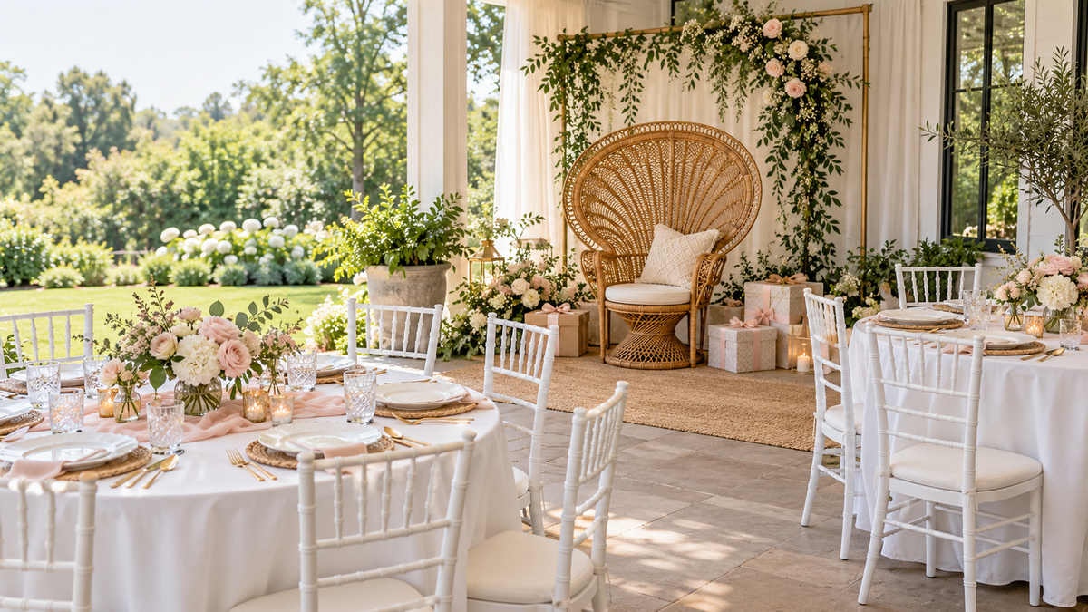 Affordable Bridal Shower Ottawa | Elegant Rental Ideas