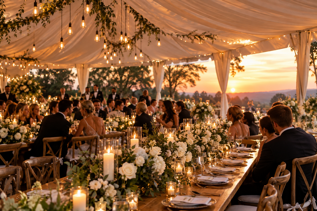 Tented Weddings in Ottawa | Budget Outdoor Wedding Guide