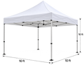 White Tent 10ftx10ft