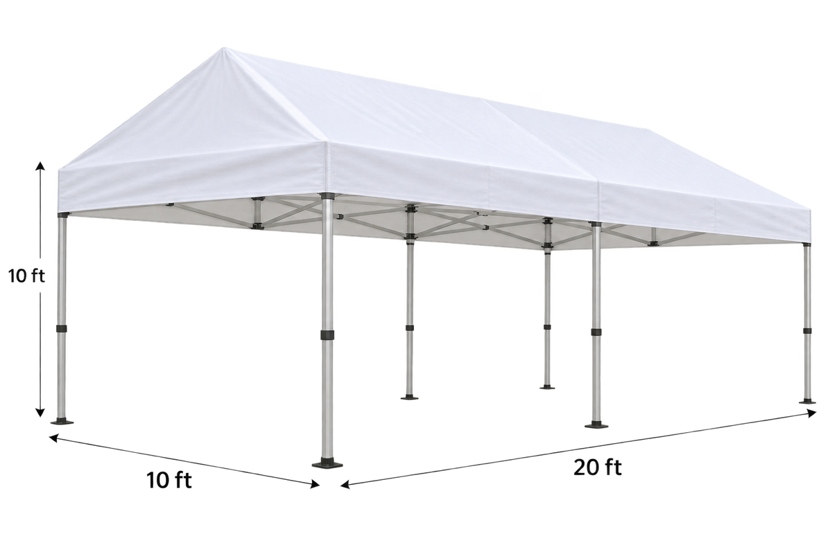 White Tent 10ftx20ft