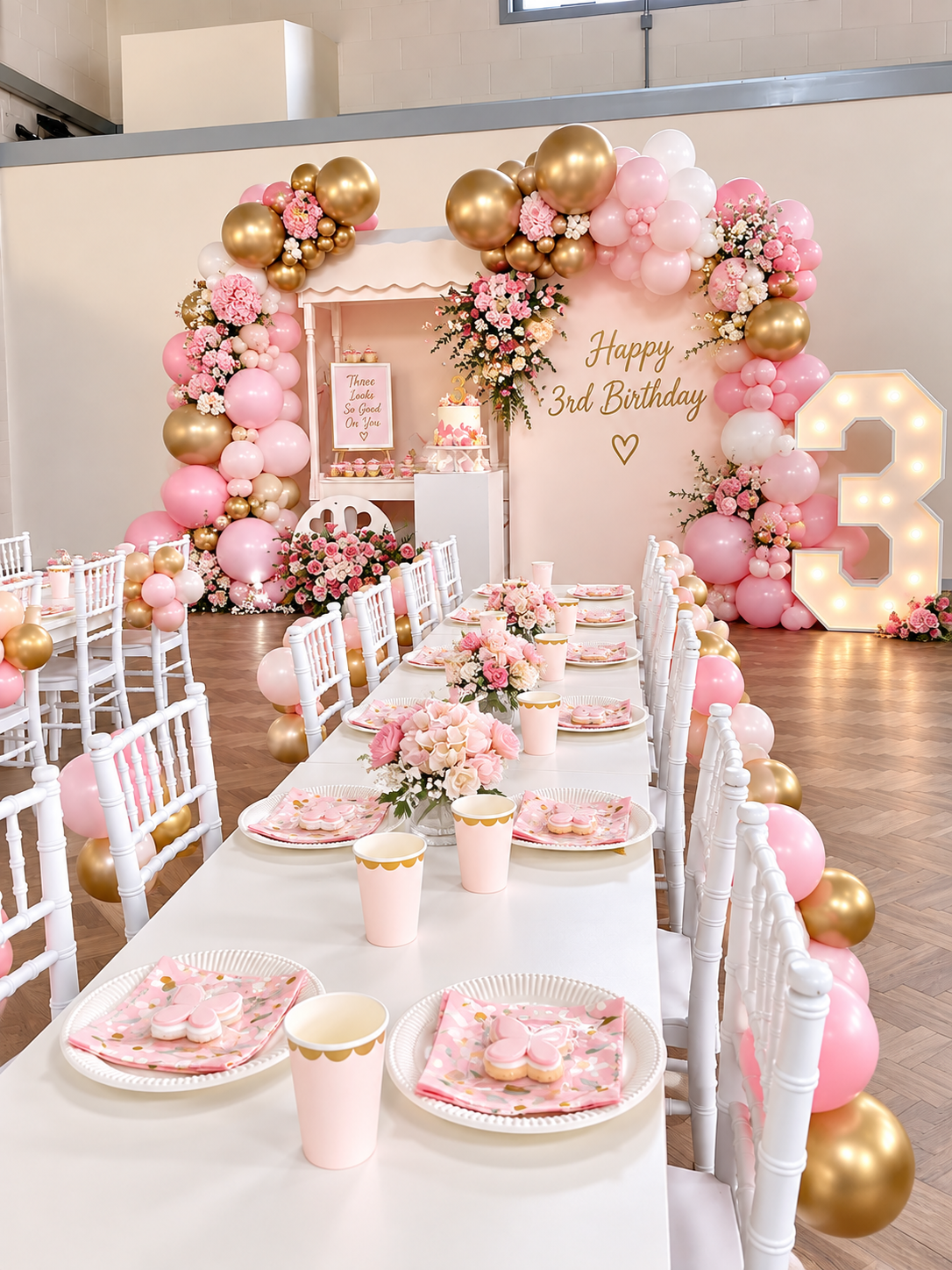 White Kids Chiavari Chair