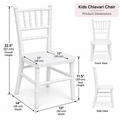 White Kids Chiavari Chair
