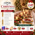 Christmas Celebration Package - 30 Guests