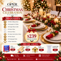 Christmas Celebration Package - 20 Guests