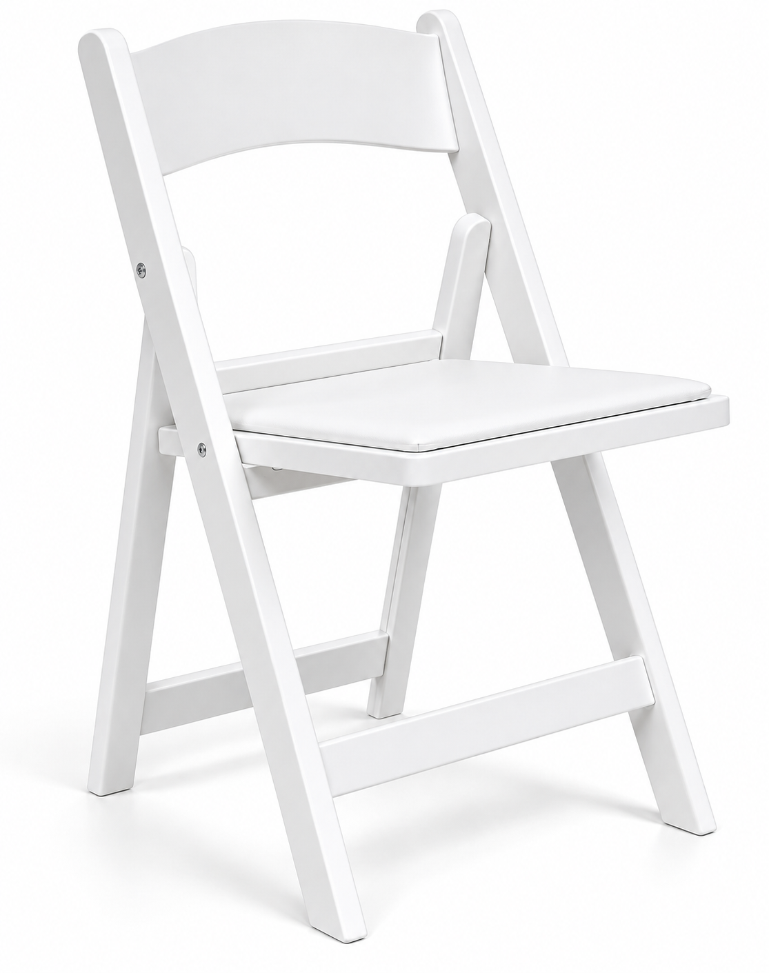 Martha Garden White Folding Chair