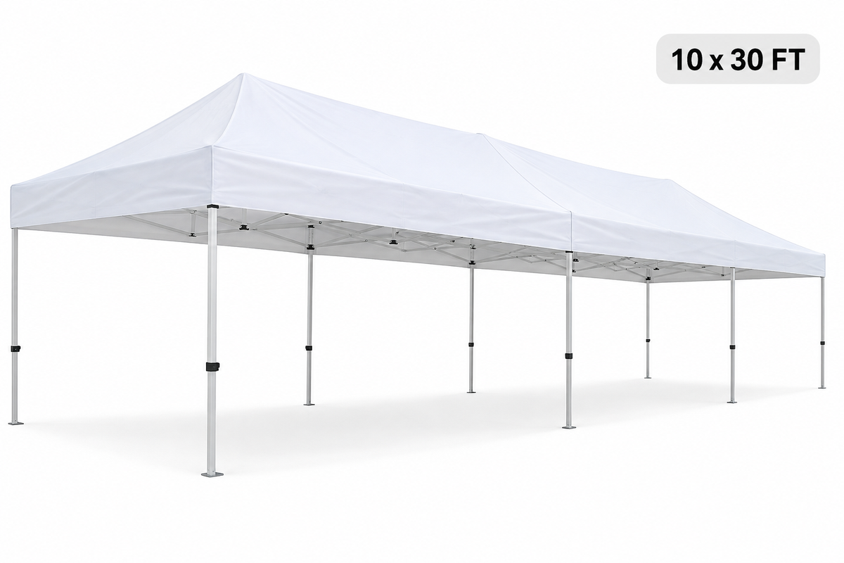 White Tent 10x30 ft