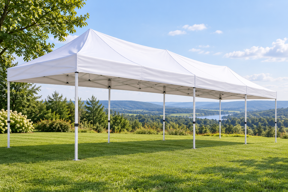 White Tent 10x30 ft