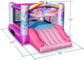 Small Bouncy Castle Unicorn