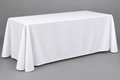 White Table Cloth 6ft (rectangular)
